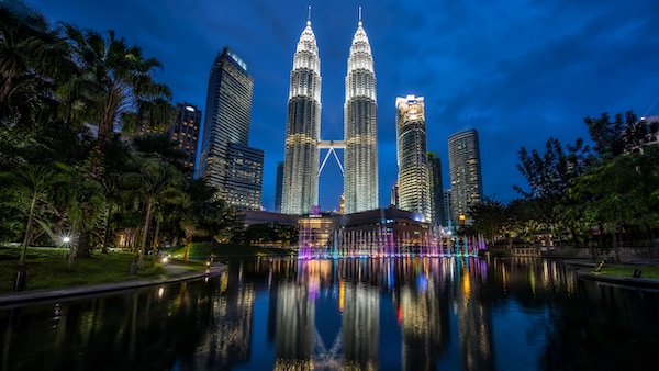 Malaysia flag / landmark