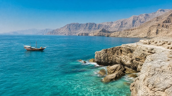 Oman flag / landmark